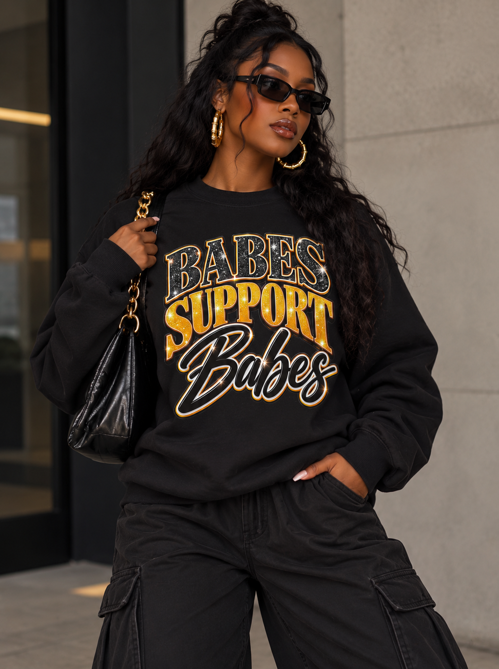 Babes Support Babes Sweatshirt