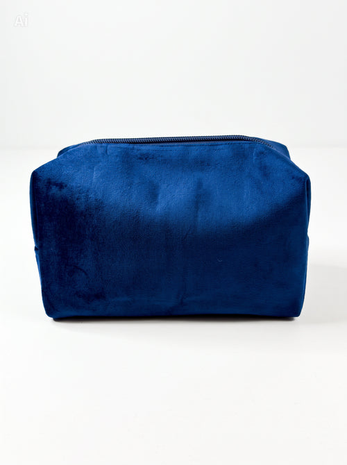 Blue Velvet Bag