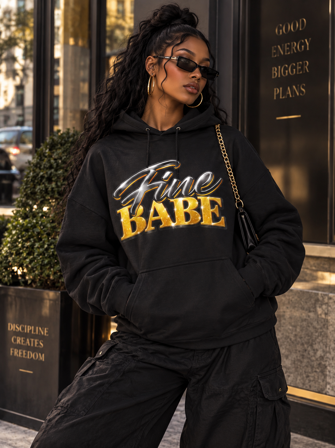 Fine Babe Hoodie