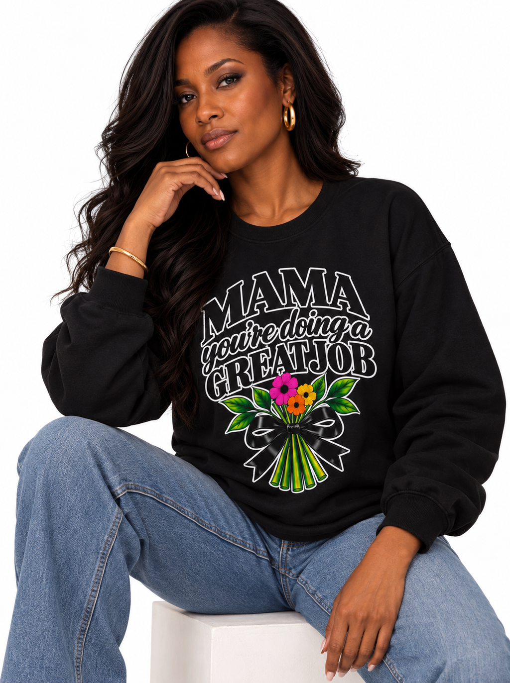 Mama Bouquet Sweatshirt
