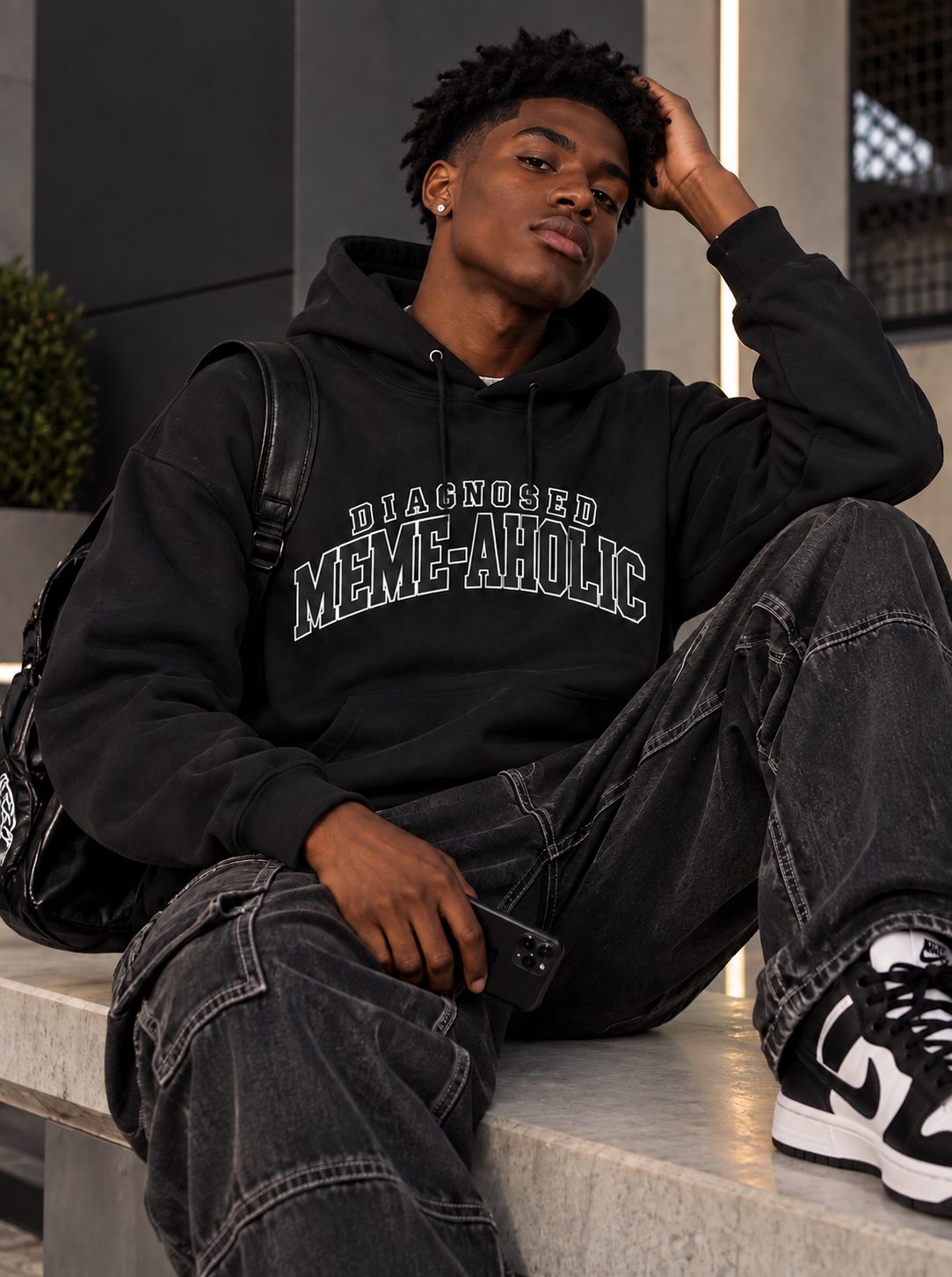 Diagnosed Meme-aholic Hoodie