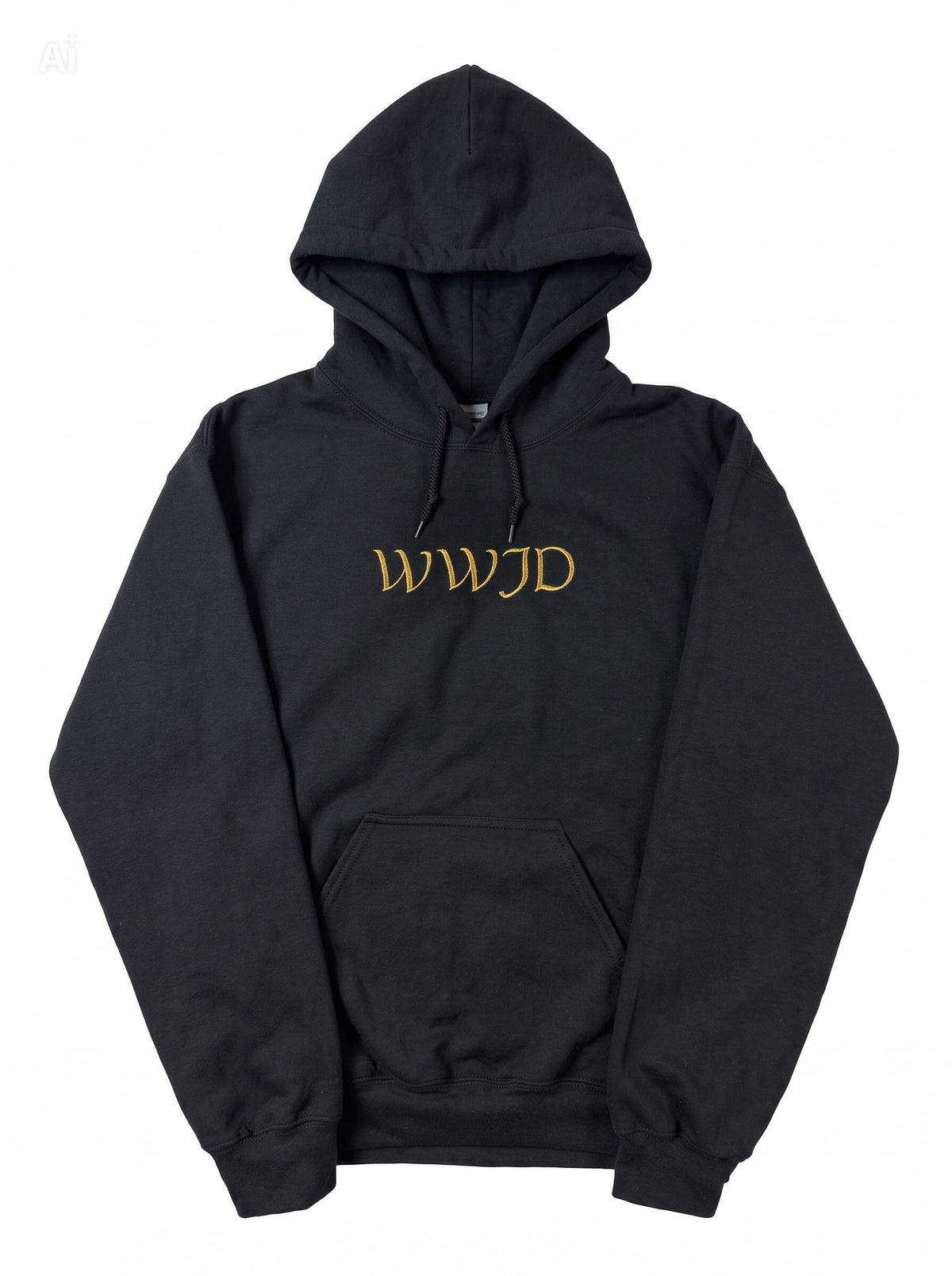 WWJD Hoodie - Letters only